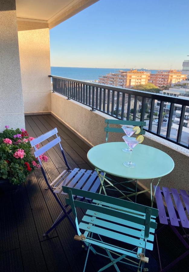 Апартаменты Patacona Premium Penthouse Sea Views & Barbecue Валенсия Экстерьер фото